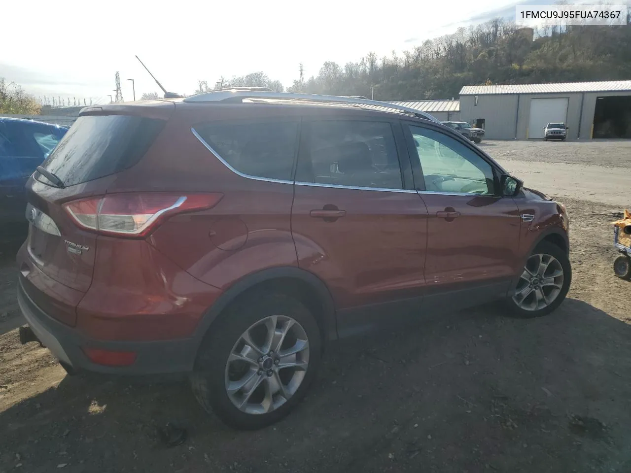 2015 Ford Escape Titanium VIN: 1FMCU9J95FUA74367 Lot: 79099834