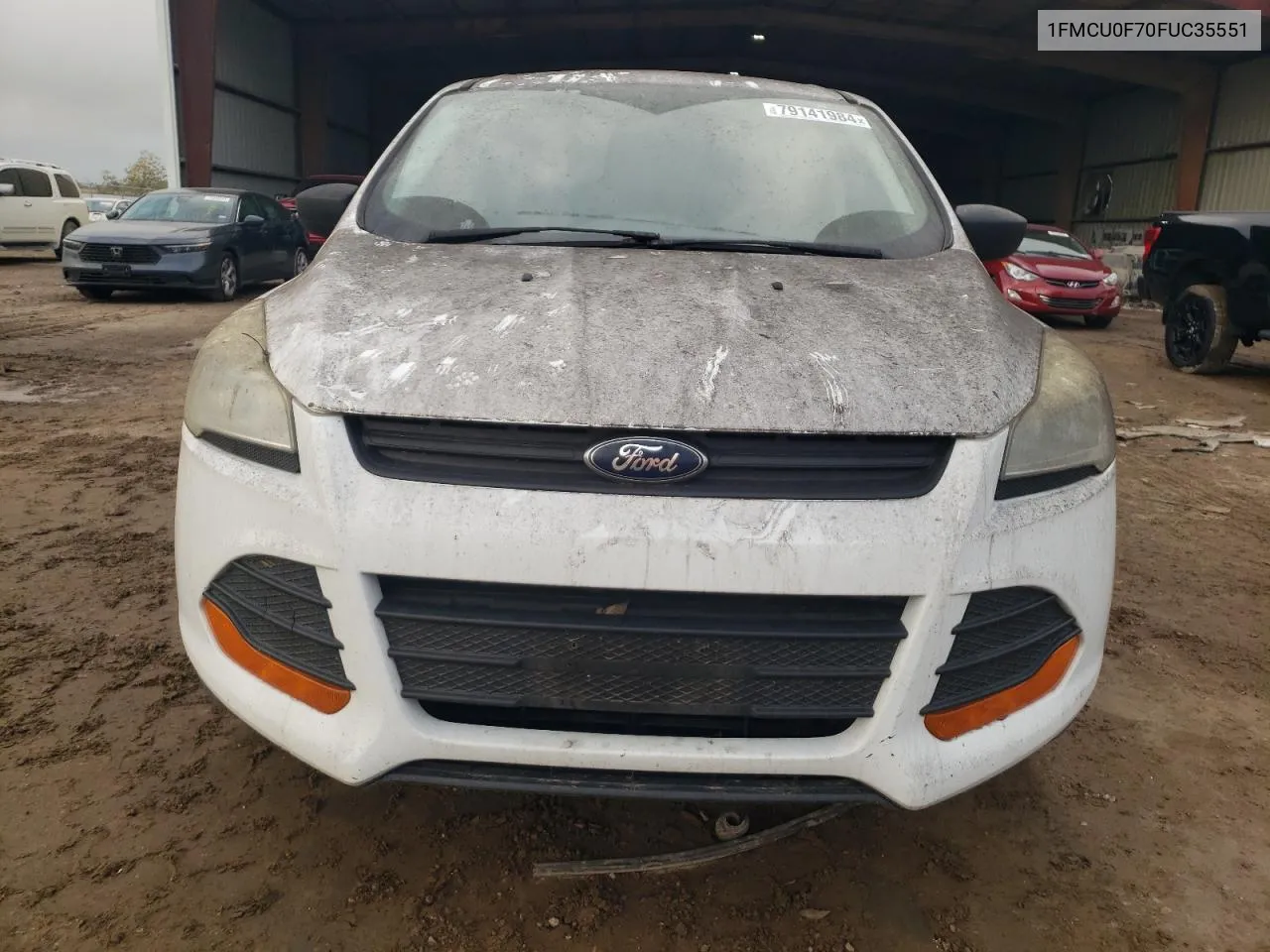 2015 Ford Escape S VIN: 1FMCU0F70FUC35551 Lot: 79141984