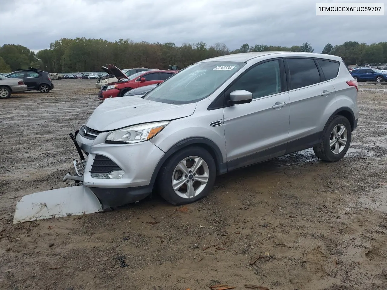 2015 Ford Escape Se VIN: 1FMCU0GX6FUC59707 Lot: 79142774