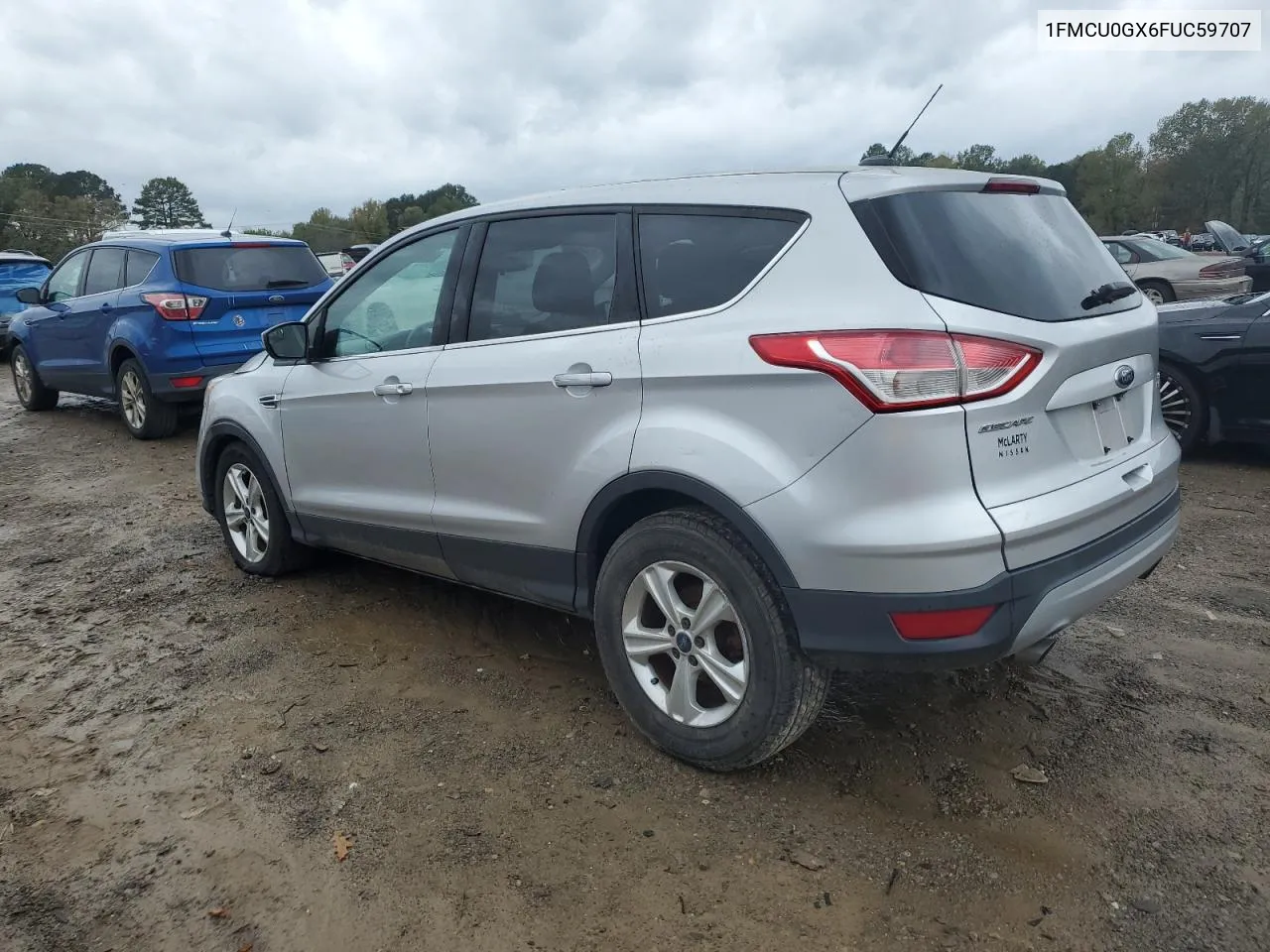 2015 Ford Escape Se VIN: 1FMCU0GX6FUC59707 Lot: 79142774