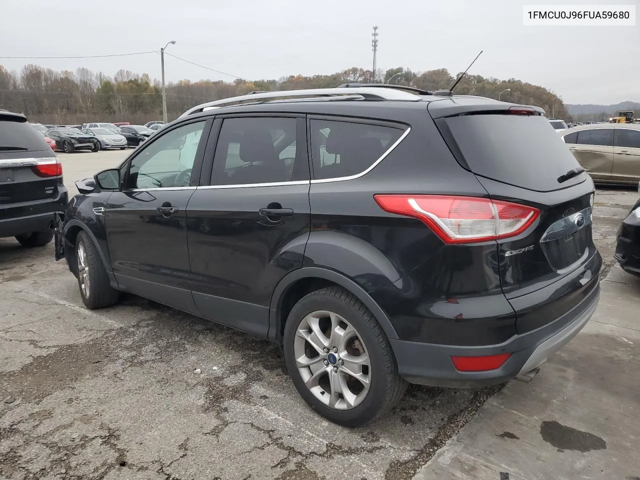 2015 Ford Escape Titanium VIN: 1FMCU0J96FUA59680 Lot: 79173154