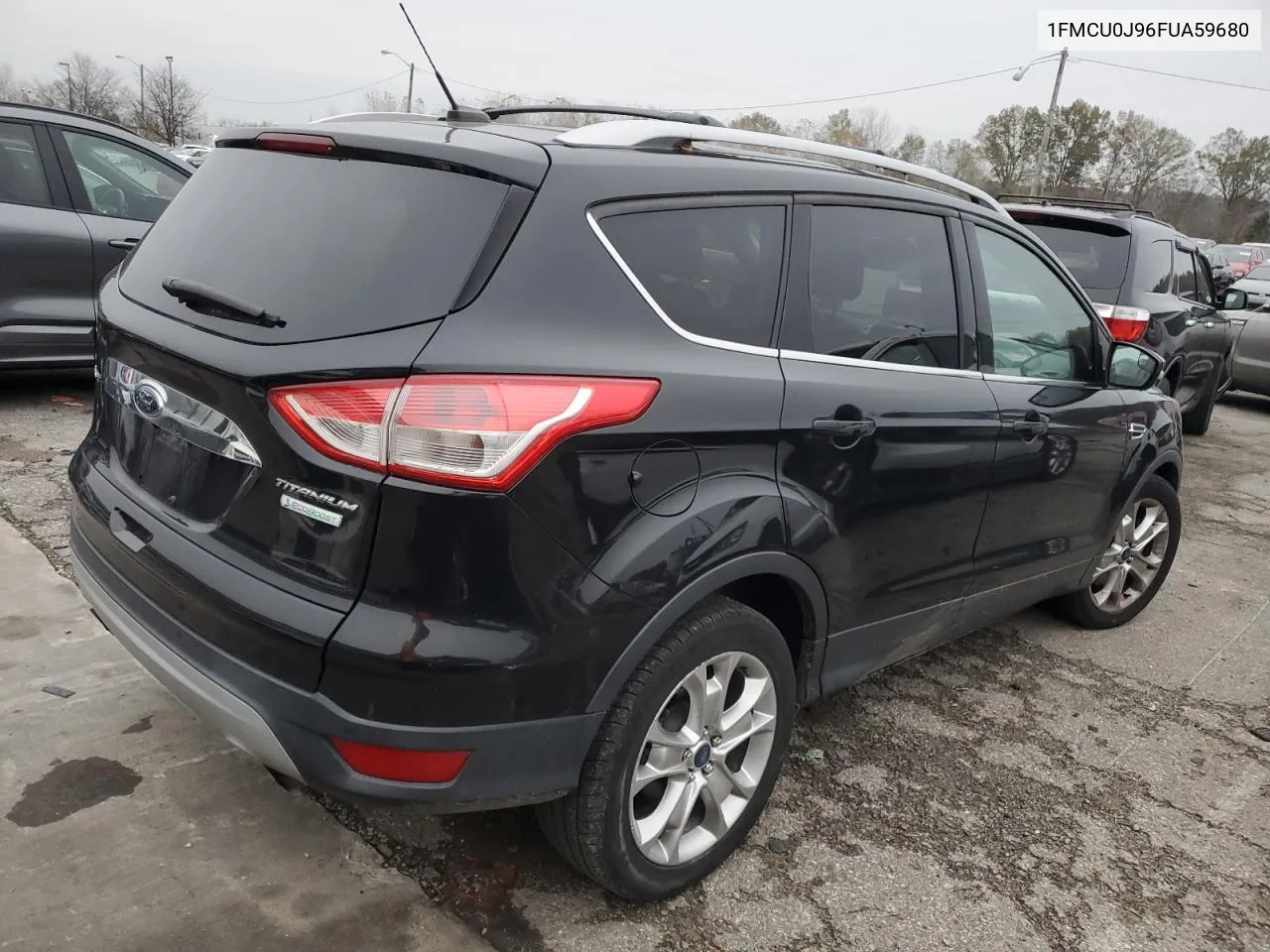 2015 Ford Escape Titanium VIN: 1FMCU0J96FUA59680 Lot: 79173154