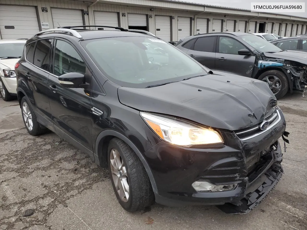 2015 Ford Escape Titanium VIN: 1FMCU0J96FUA59680 Lot: 79173154