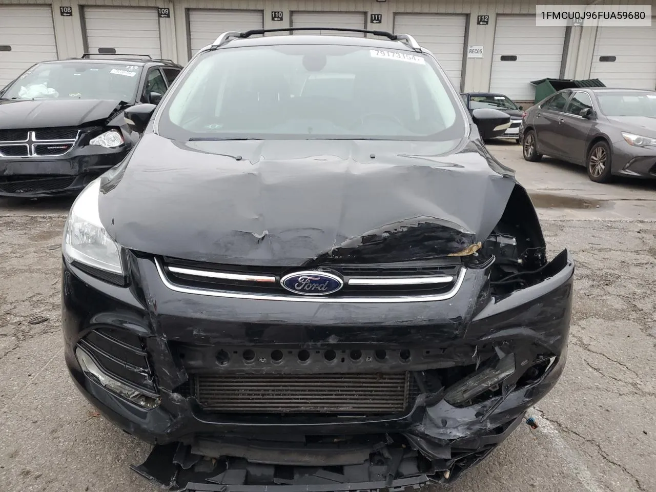 2015 Ford Escape Titanium VIN: 1FMCU0J96FUA59680 Lot: 79173154