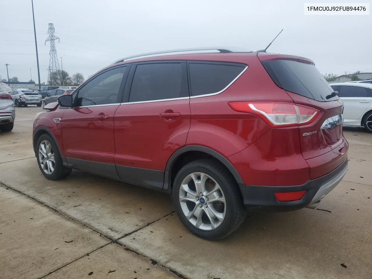 2015 Ford Escape Titanium VIN: 1FMCU0J92FUB94476 Lot: 79337934