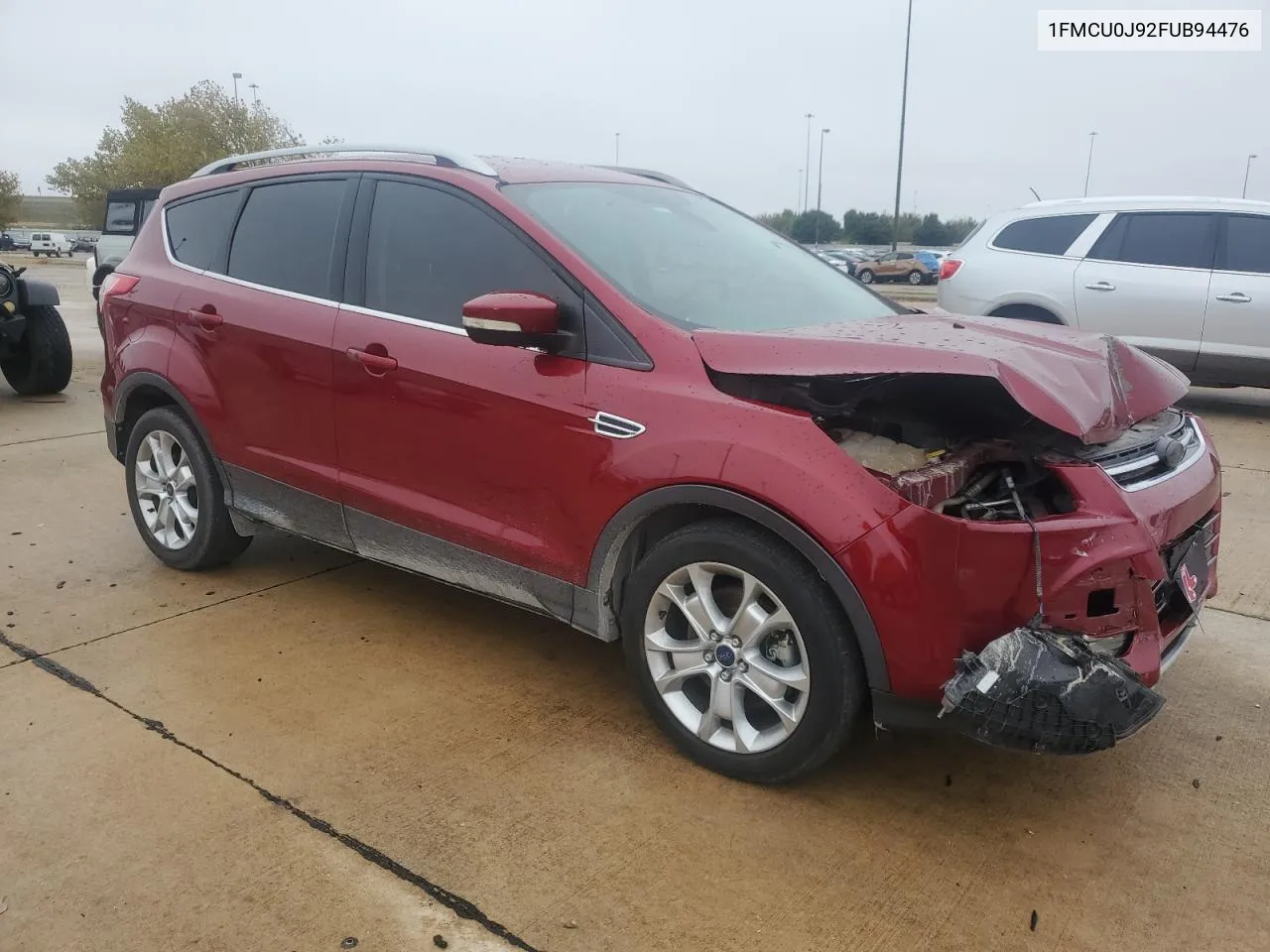 2015 Ford Escape Titanium VIN: 1FMCU0J92FUB94476 Lot: 79337934