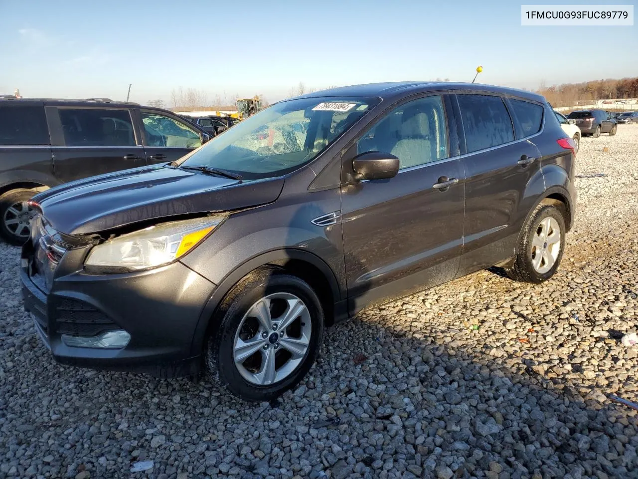 2015 Ford Escape Se VIN: 1FMCU0G93FUC89779 Lot: 79431084