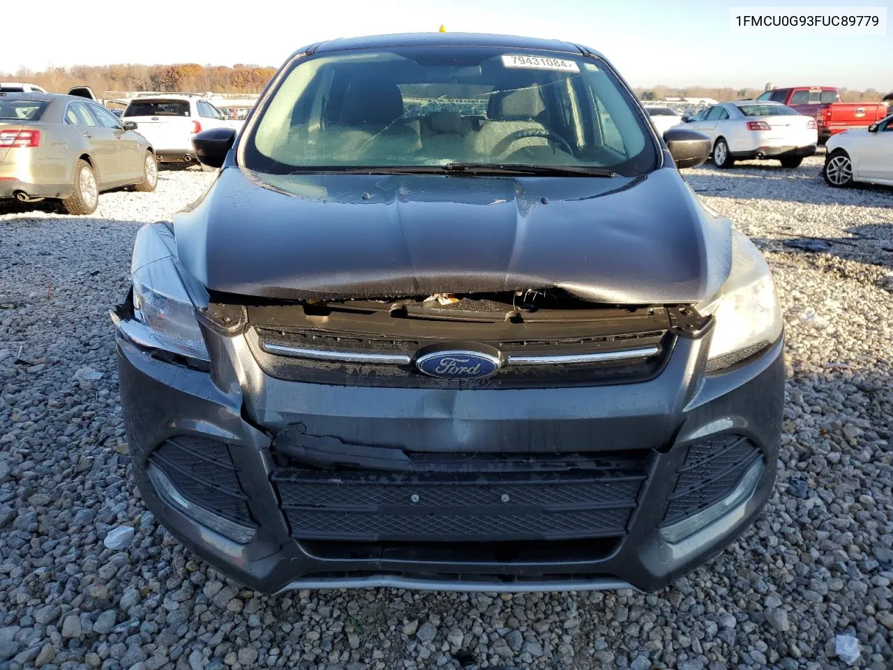 2015 Ford Escape Se VIN: 1FMCU0G93FUC89779 Lot: 79431084