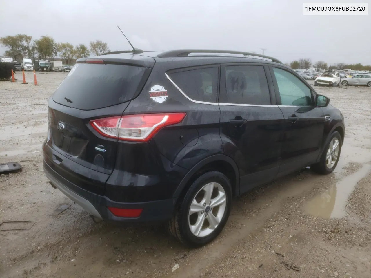 2015 Ford Escape Se VIN: 1FMCU9GX8FUB02720 Lot: 79552274