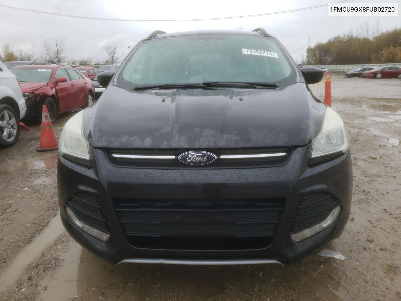 2015 Ford Escape Se VIN: 1FMCU9GX8FUB02720 Lot: 79552274