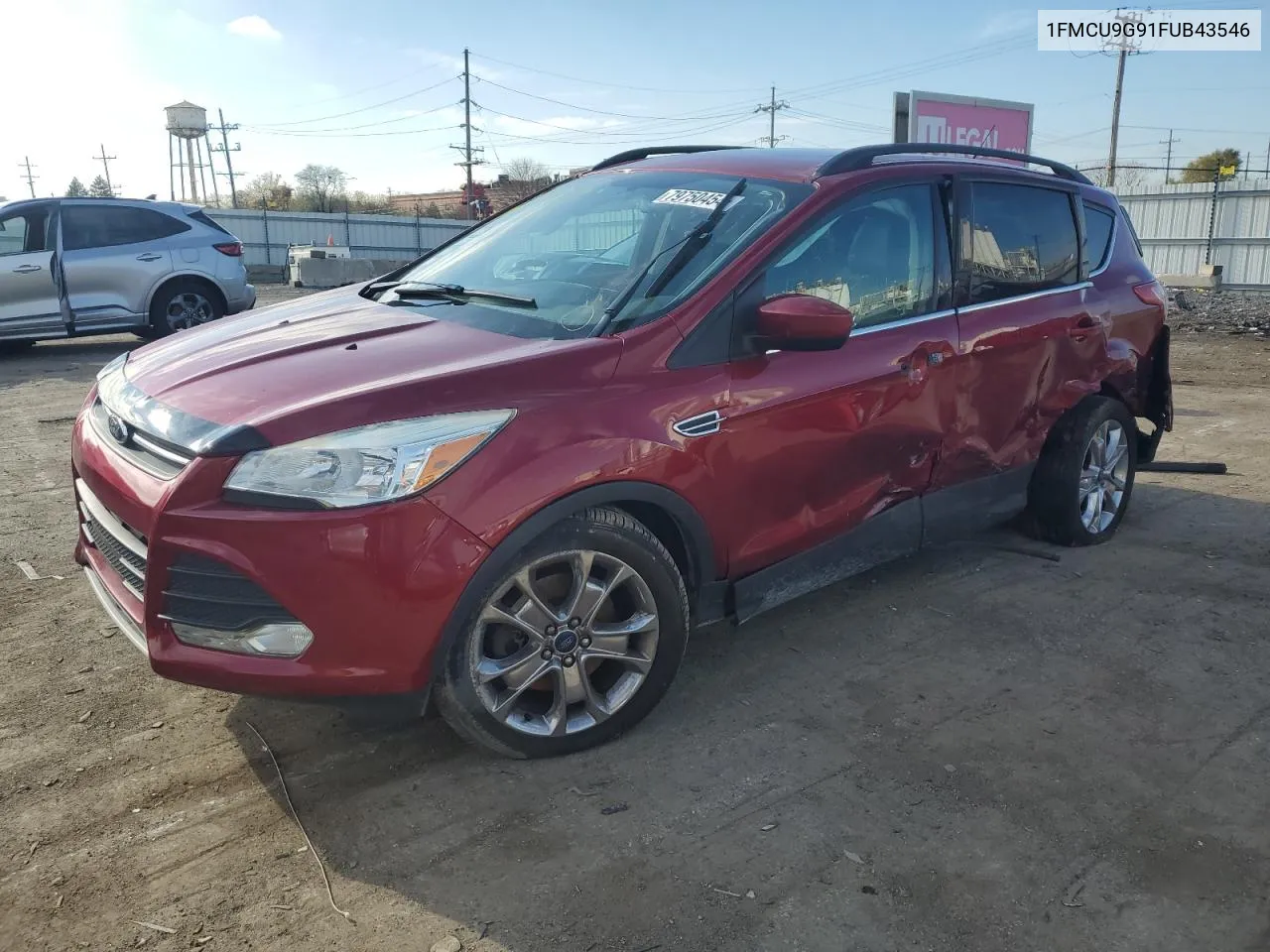 2015 Ford Escape Se VIN: 1FMCU9G91FUB43546 Lot: 79750454