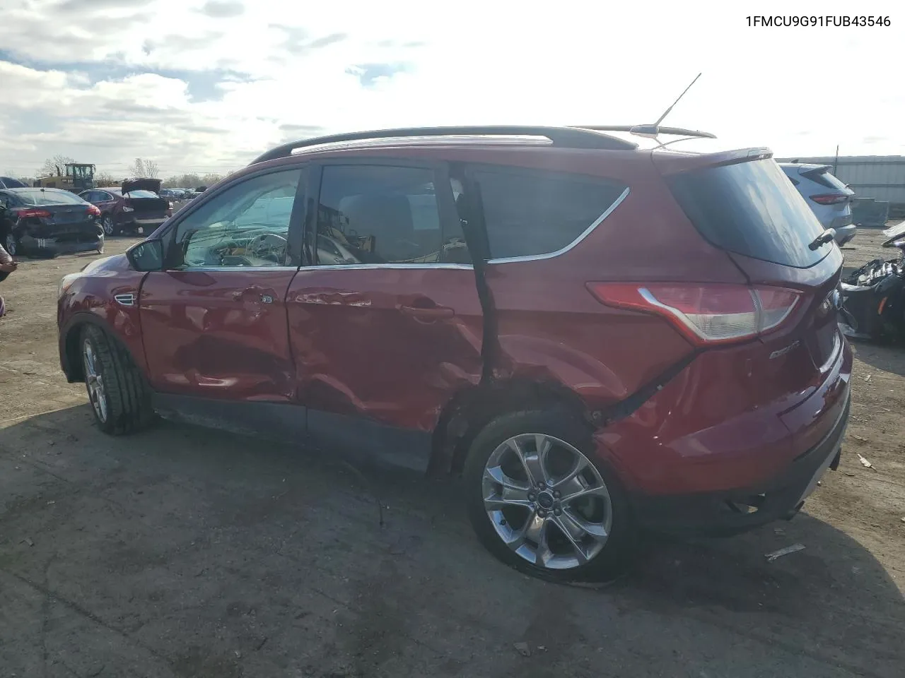 2015 Ford Escape Se VIN: 1FMCU9G91FUB43546 Lot: 79750454