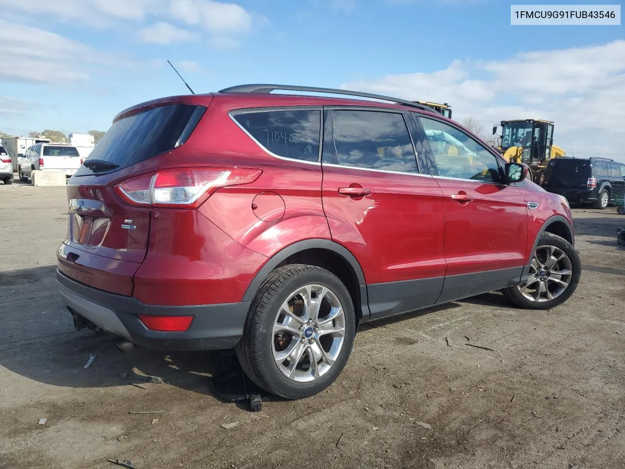 2015 Ford Escape Se VIN: 1FMCU9G91FUB43546 Lot: 79750454