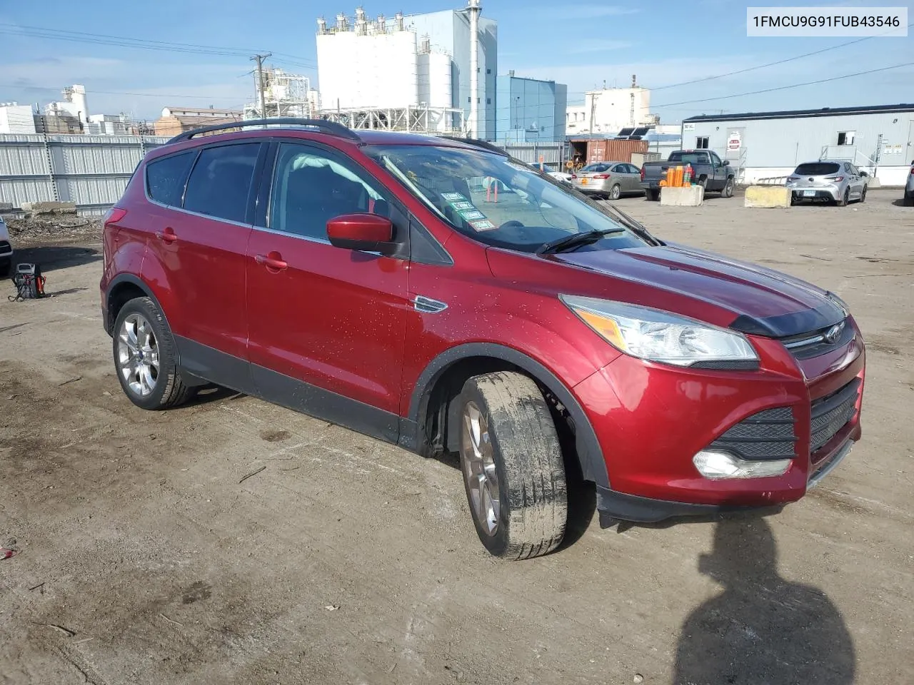 2015 Ford Escape Se VIN: 1FMCU9G91FUB43546 Lot: 79750454