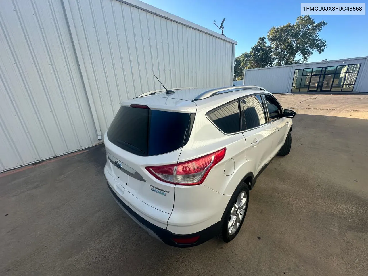 2015 Ford Escape Titanium VIN: 1FMCU0JX3FUC43568 Lot: 79975534