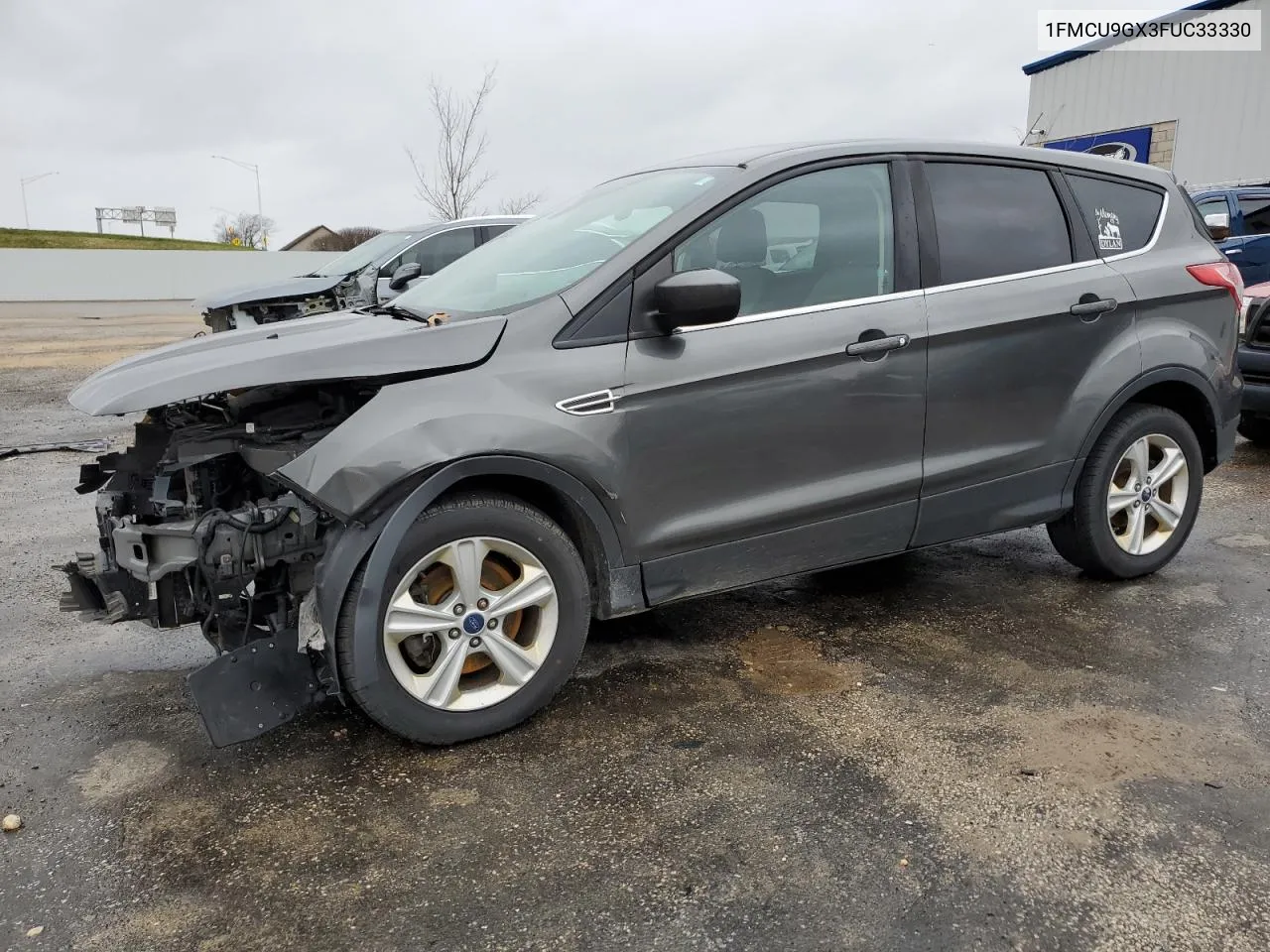 2015 Ford Escape Se VIN: 1FMCU9GX3FUC33330 Lot: 80009124