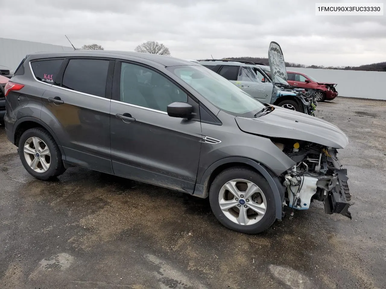 2015 Ford Escape Se VIN: 1FMCU9GX3FUC33330 Lot: 80009124