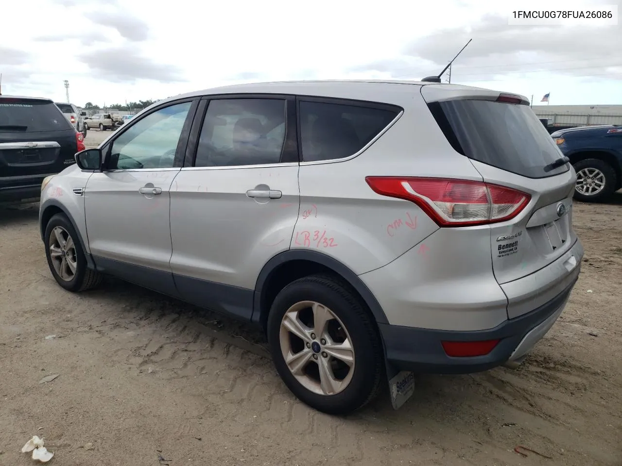 2015 Ford Escape Se VIN: 1FMCU0G78FUA26086 Lot: 80132894