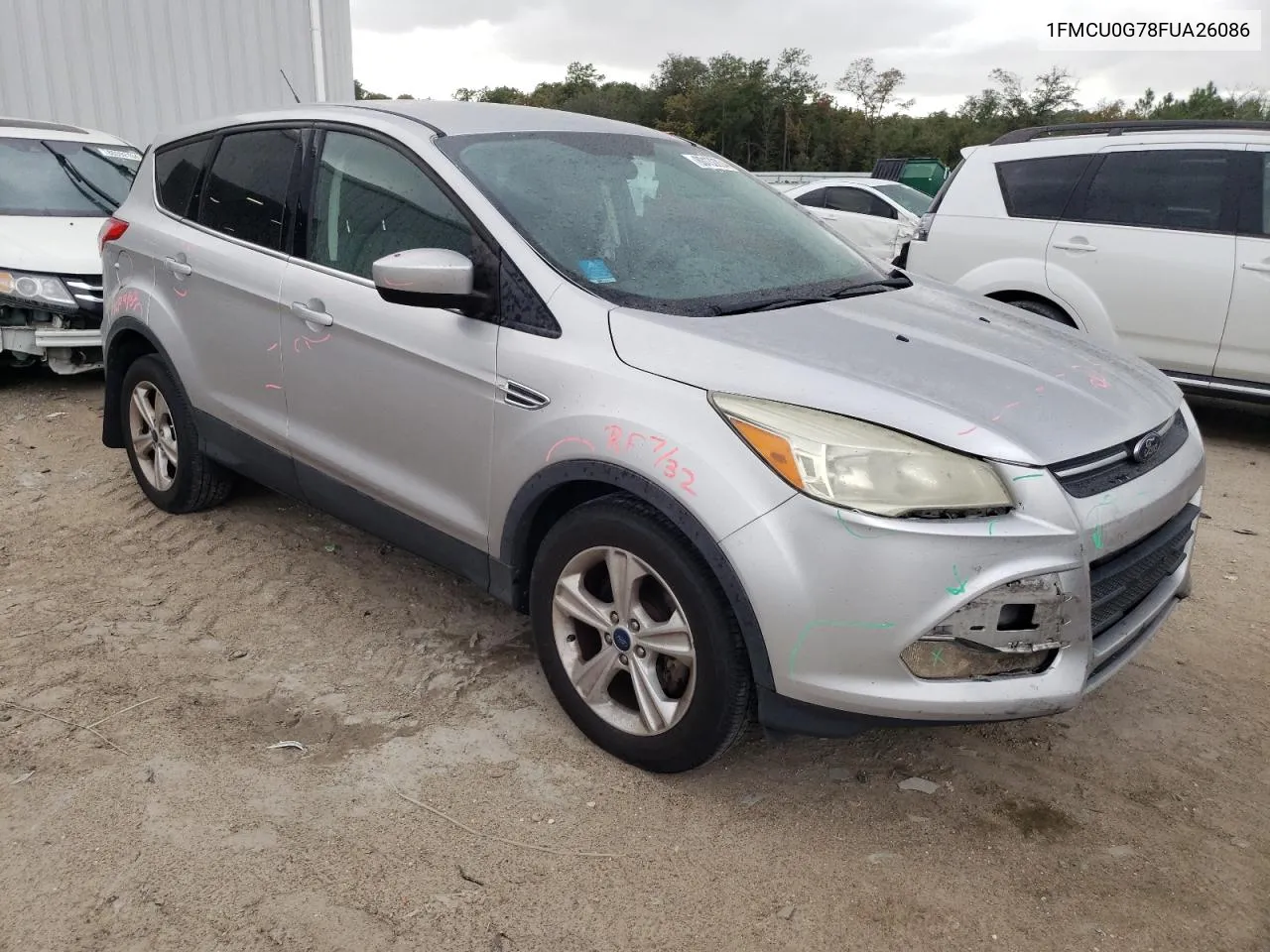 2015 Ford Escape Se VIN: 1FMCU0G78FUA26086 Lot: 80132894