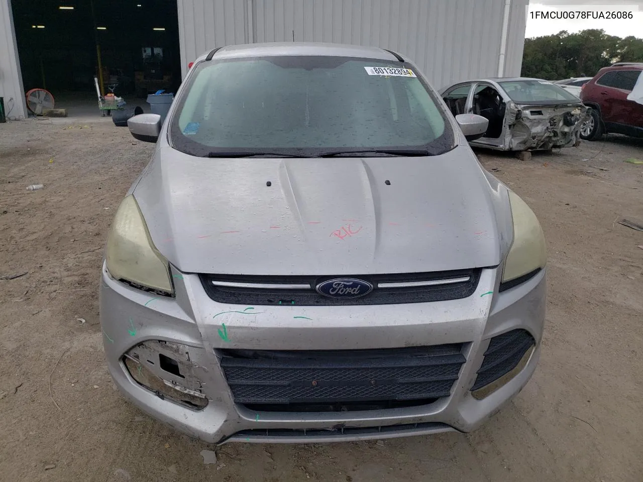 2015 Ford Escape Se VIN: 1FMCU0G78FUA26086 Lot: 80132894