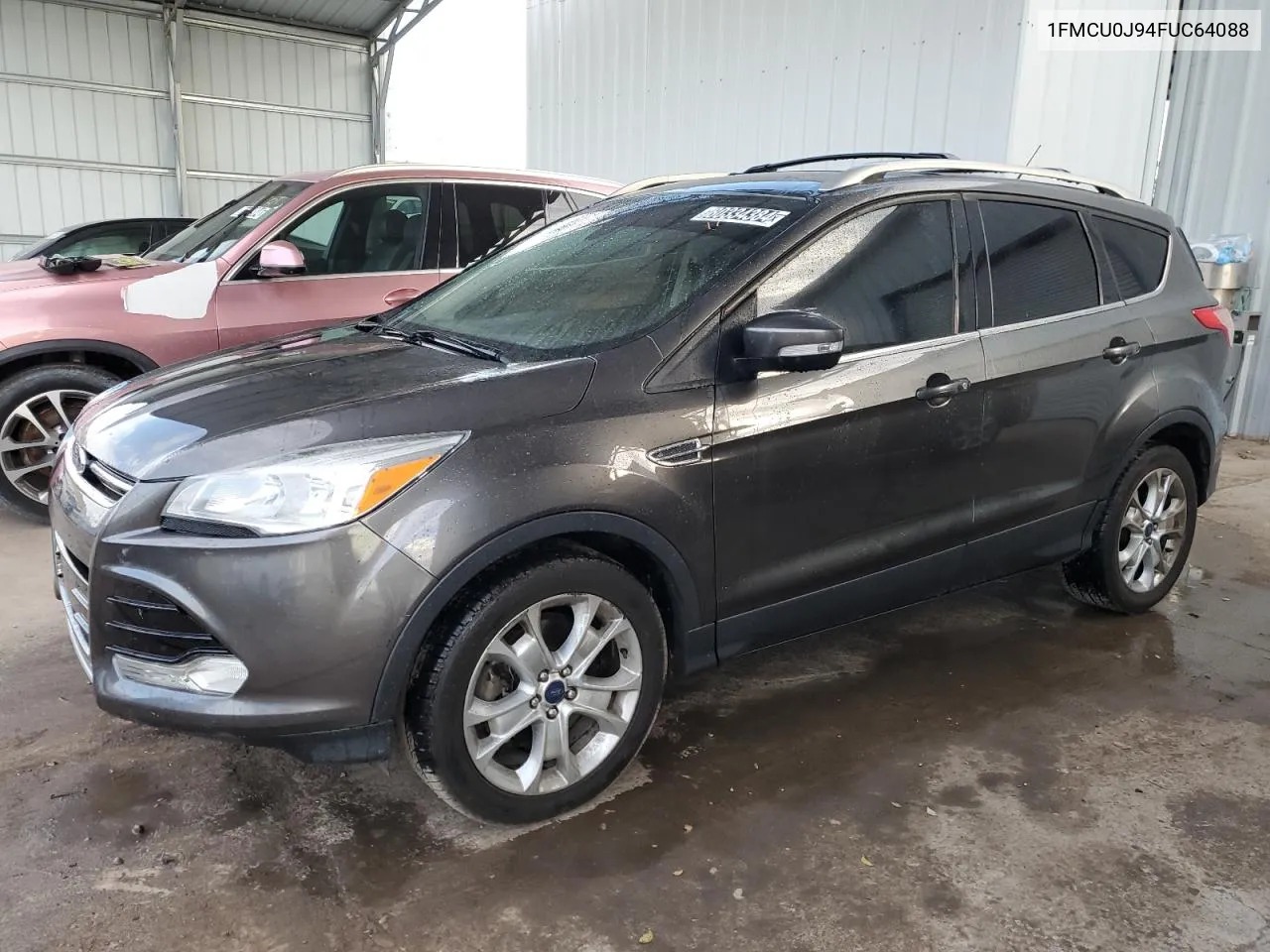 2015 Ford Escape Titanium VIN: 1FMCU0J94FUC64088 Lot: 80334384