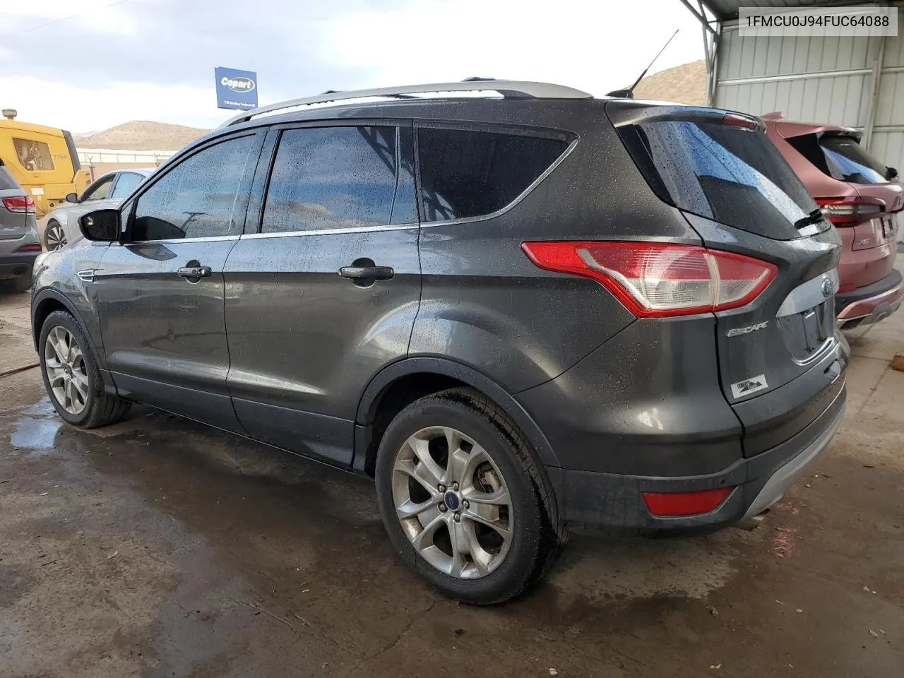 2015 Ford Escape Titanium VIN: 1FMCU0J94FUC64088 Lot: 80334384