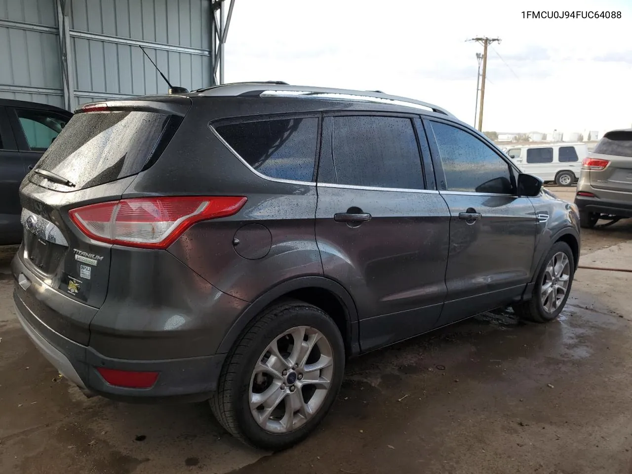 2015 Ford Escape Titanium VIN: 1FMCU0J94FUC64088 Lot: 80334384