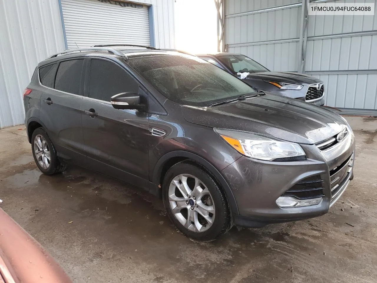 2015 Ford Escape Titanium VIN: 1FMCU0J94FUC64088 Lot: 80334384