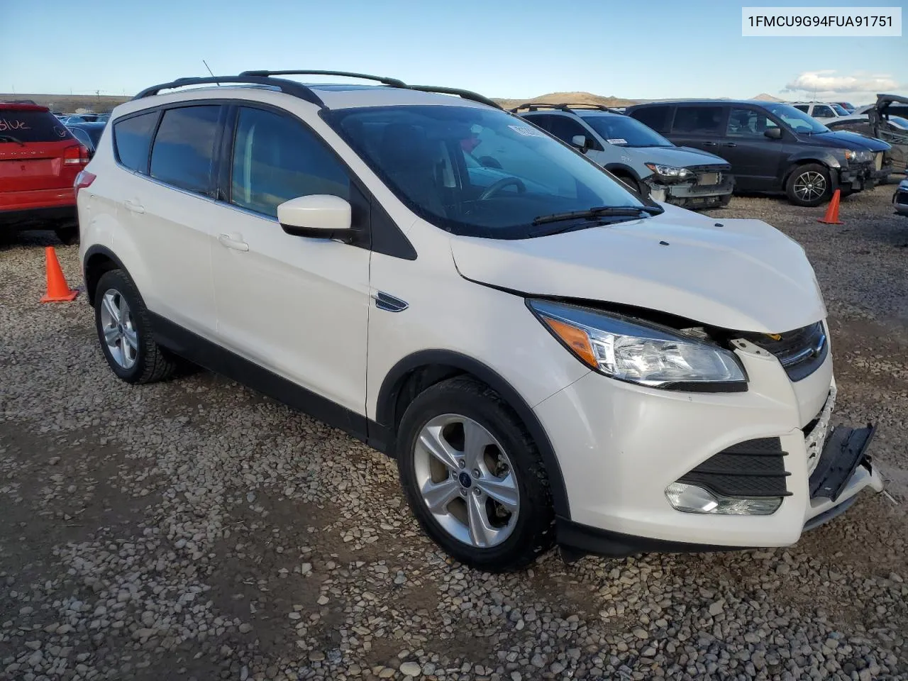 2015 Ford Escape Se VIN: 1FMCU9G94FUA91751 Lot: 81289774