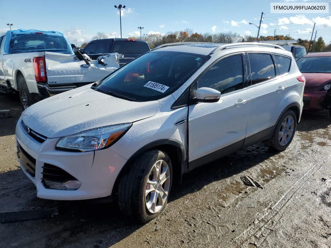 2015 Ford Escape Titanium VIN: 1FMCU9J99FUA06203 Lot: 81505174