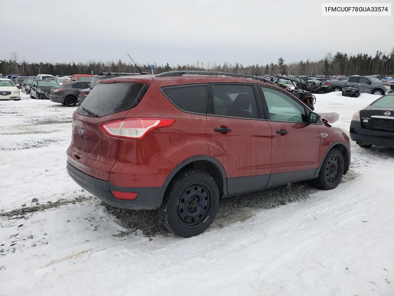 2016 Ford Escape S VIN: 1FMCU0F78GUA33574 Lot: 43070524