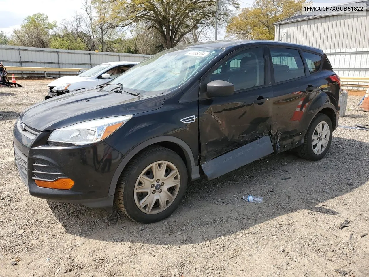 2016 Ford Escape S VIN: 1FMCU0F7XGUB51822 Lot: 49999504