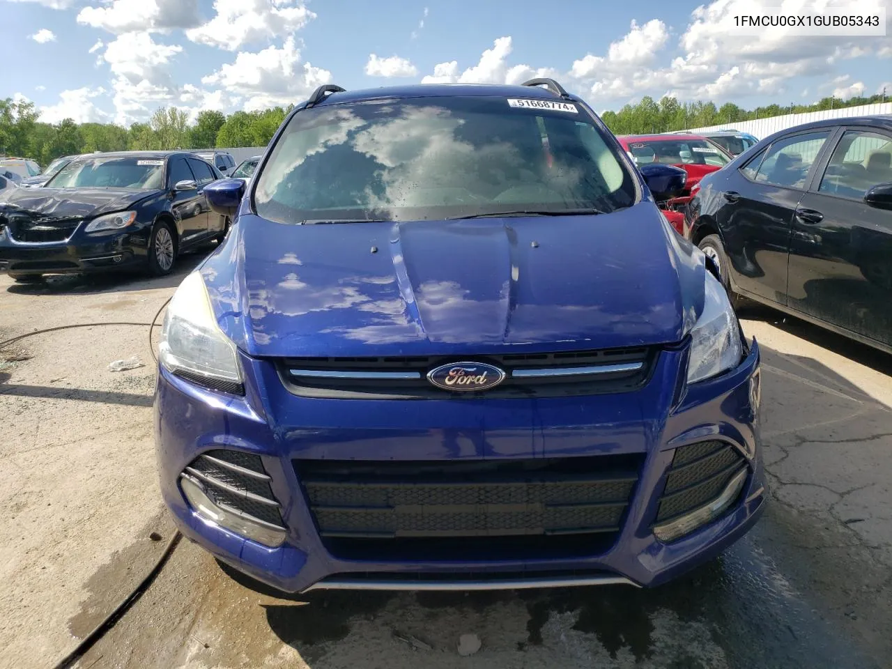 1FMCU0GX1GUB05343 2016 Ford Escape Se