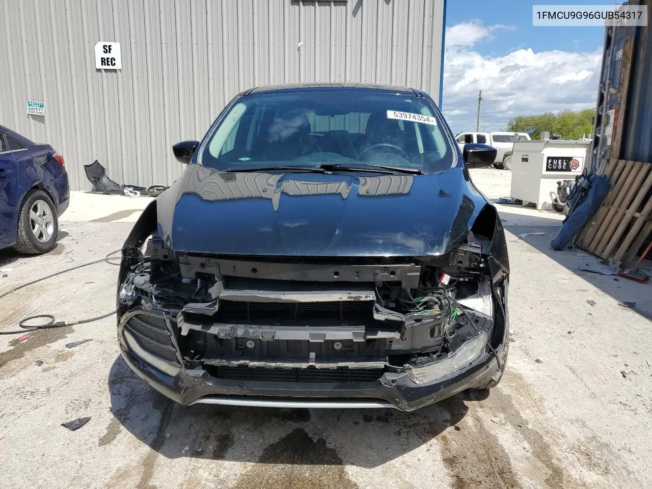 2016 Ford Escape Se VIN: 1FMCU9G96GUB54317 Lot: 53974354