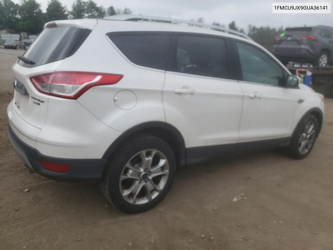 2016 Ford Escape Titanium VIN: 1FMCU9JX9GUA36141 Lot: 57300474