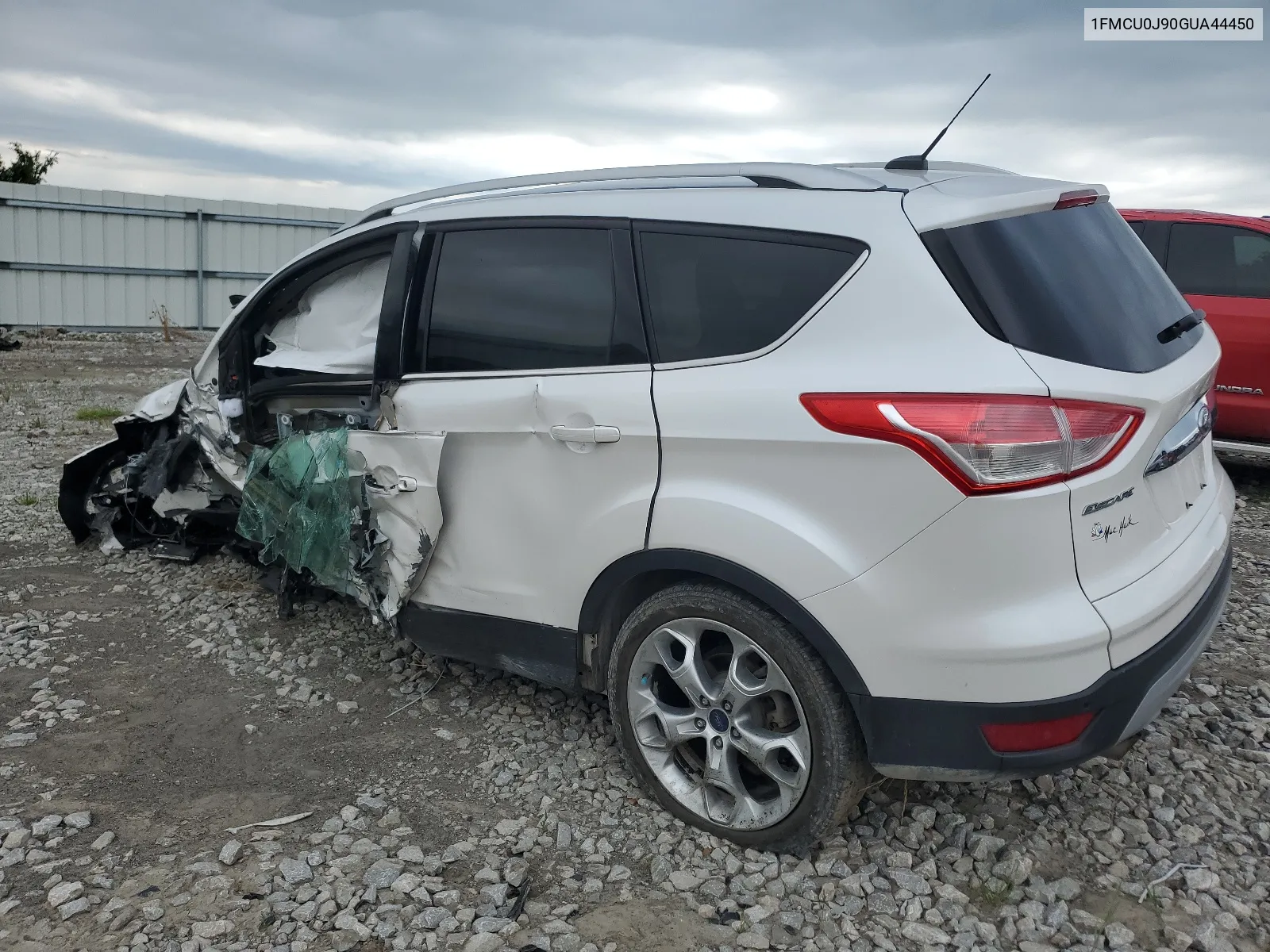 2016 Ford Escape Titanium VIN: 1FMCU0J90GUA44450 Lot: 57328794