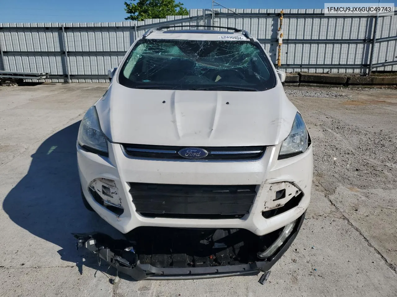 1FMCU9JX6GUC49743 2016 Ford Escape Titanium