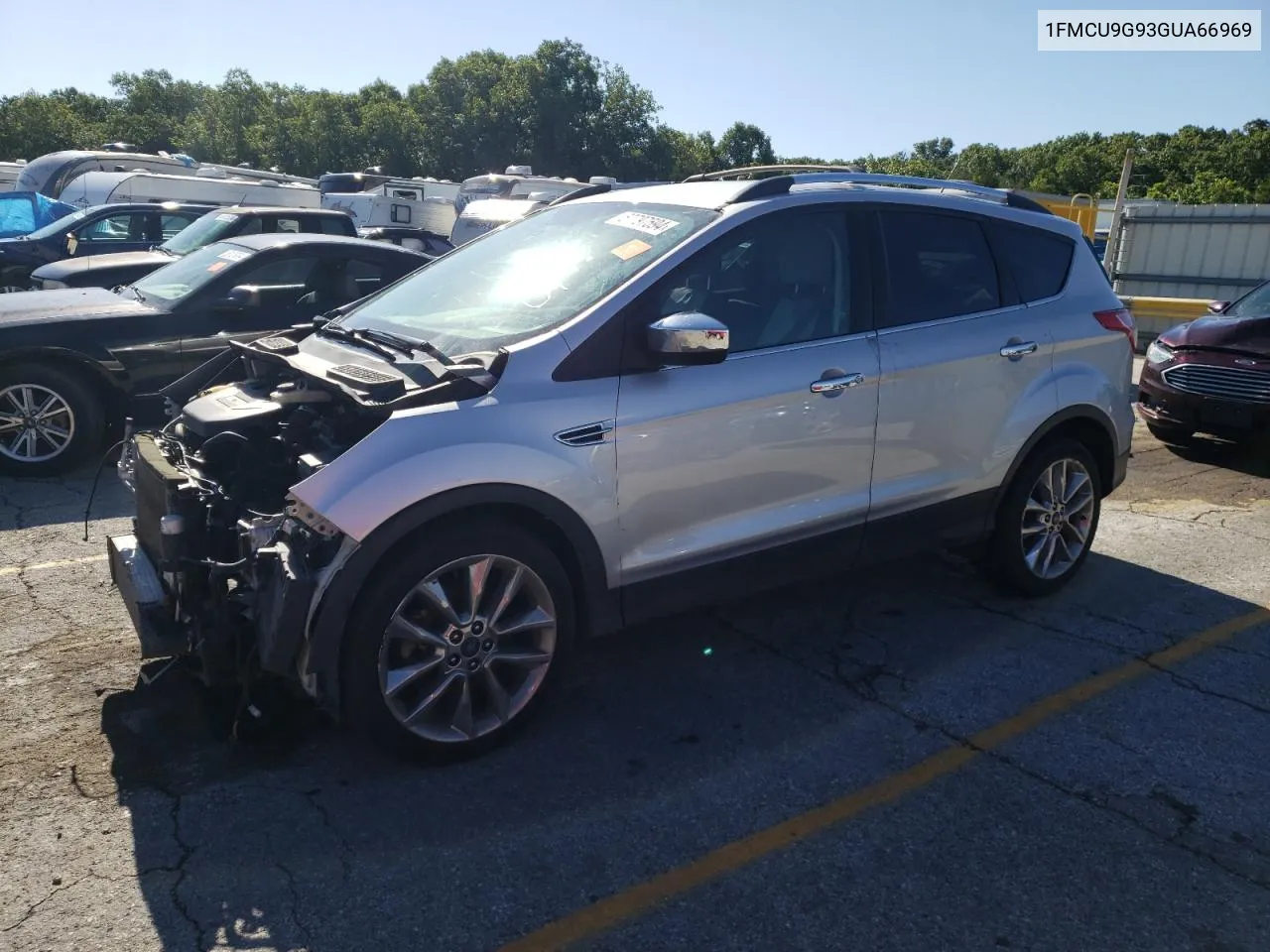 2016 Ford Escape Se VIN: 1FMCU9G93GUA66969 Lot: 57797594