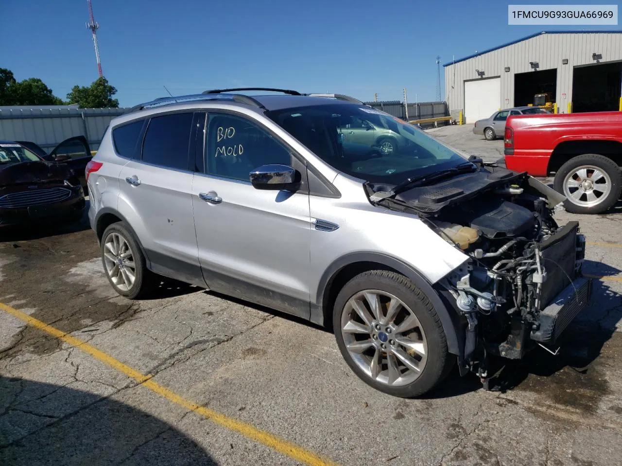 2016 Ford Escape Se VIN: 1FMCU9G93GUA66969 Lot: 57797594