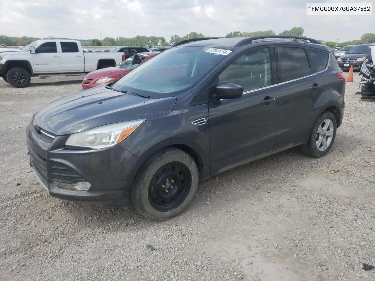 2016 Ford Escape Se VIN: 1FMCU0GX7GUA37582 Lot: 58049714