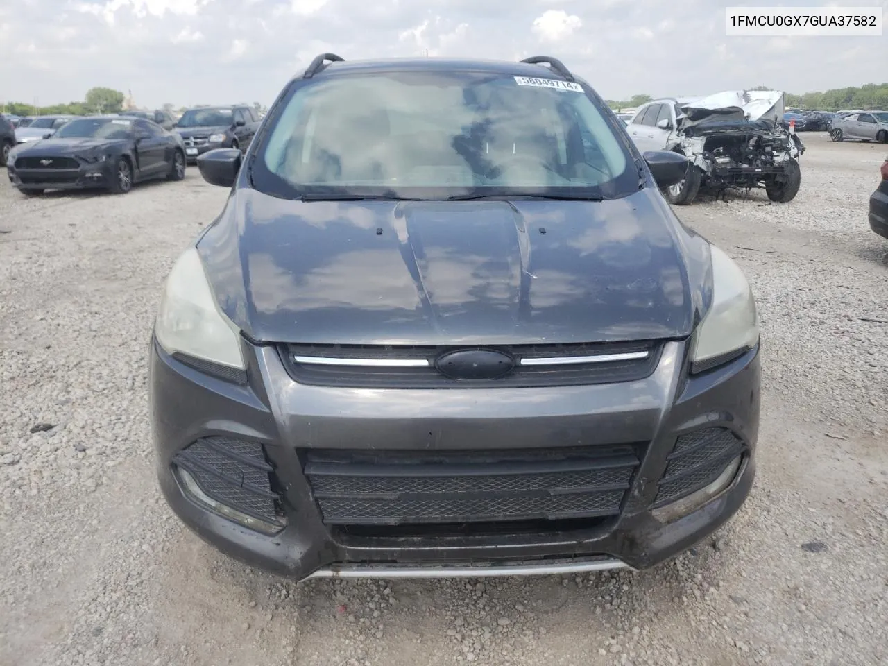 2016 Ford Escape Se VIN: 1FMCU0GX7GUA37582 Lot: 58049714