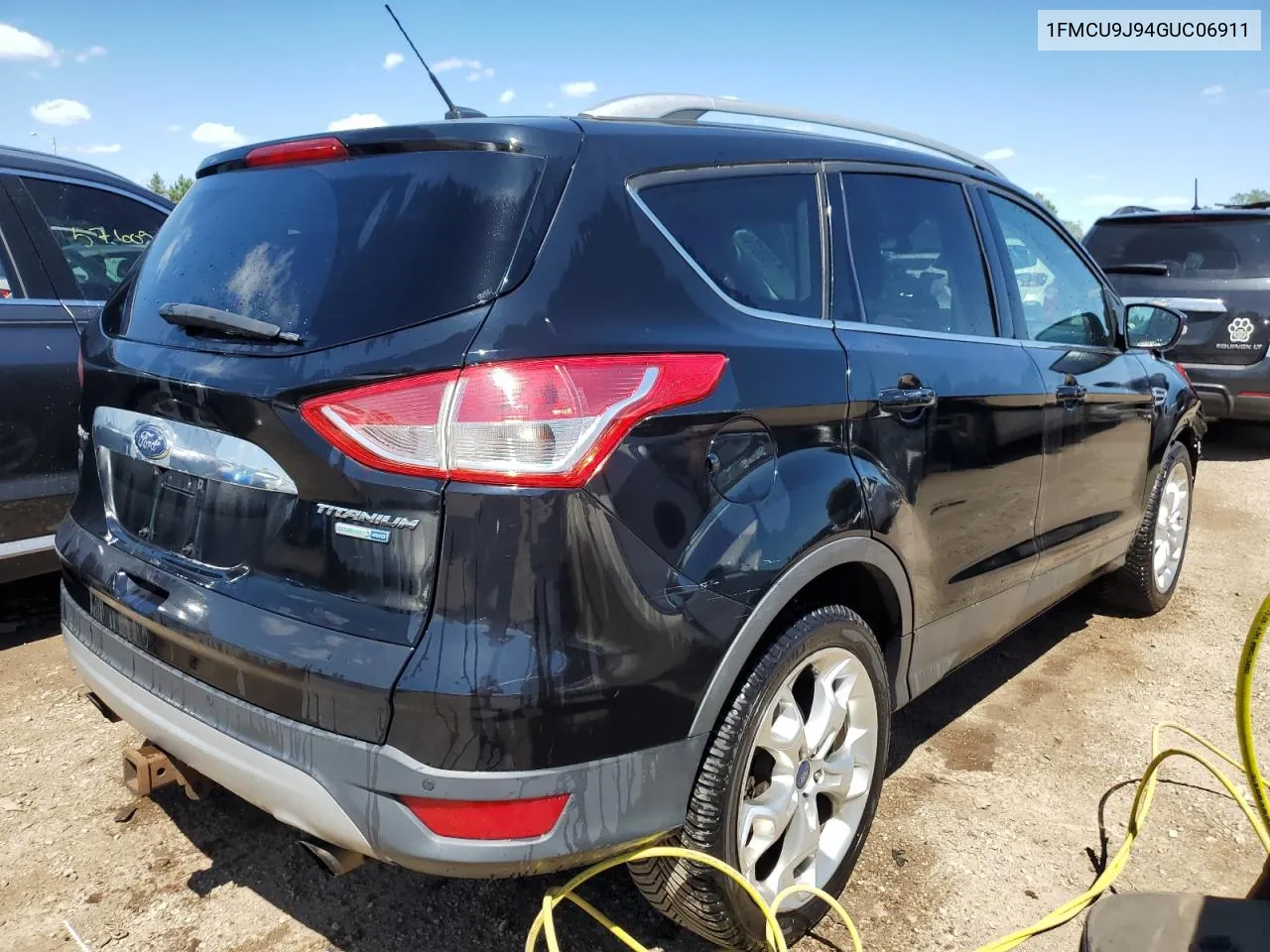 2016 Ford Escape Titanium VIN: 1FMCU9J94GUC06911 Lot: 58061794