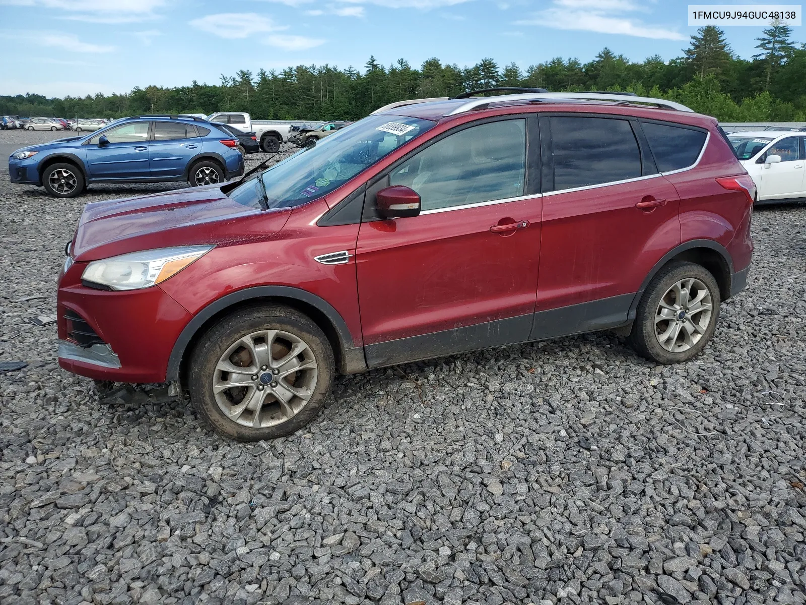 2016 Ford Escape Titanium VIN: 1FMCU9J94GUC48138 Lot: 58899934