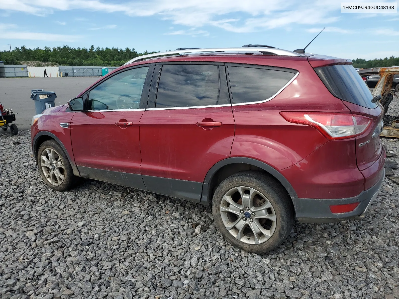 2016 Ford Escape Titanium VIN: 1FMCU9J94GUC48138 Lot: 58899934