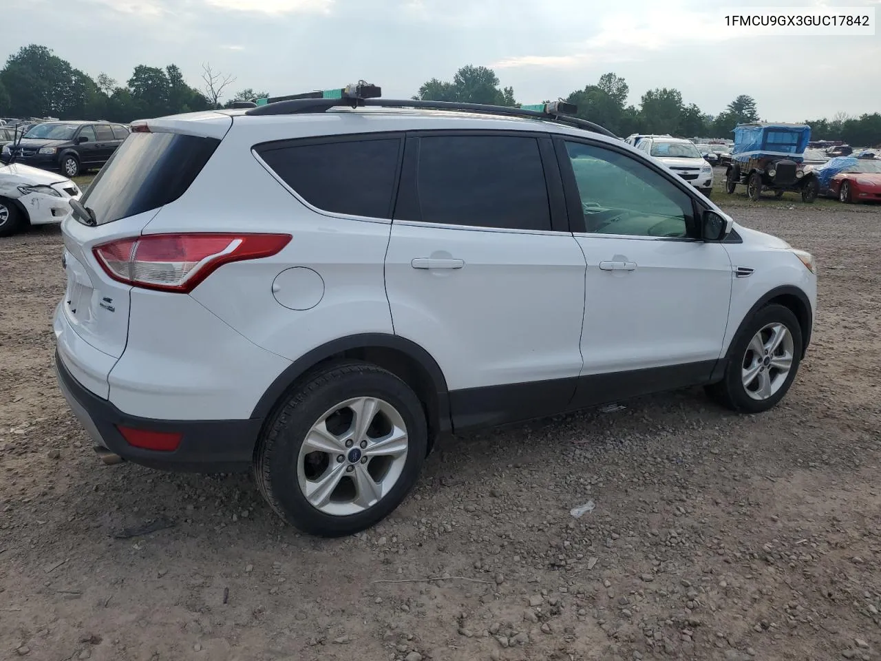 2016 Ford Escape Se VIN: 1FMCU9GX3GUC17842 Lot: 59653814