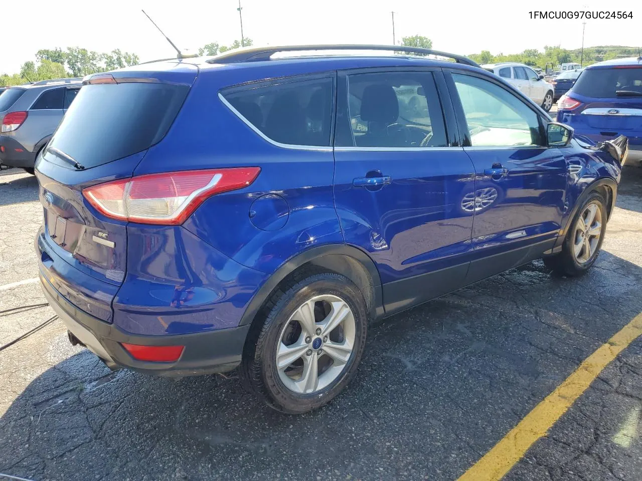 2016 Ford Escape Se VIN: 1FMCU0G97GUC24564 Lot: 59978314