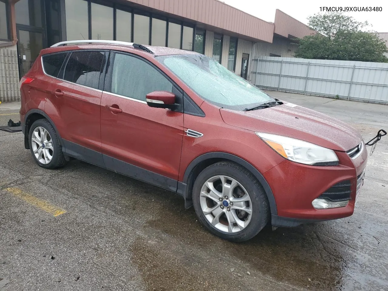 2016 Ford Escape Titanium VIN: 1FMCU9J9XGUA63480 Lot: 60692094