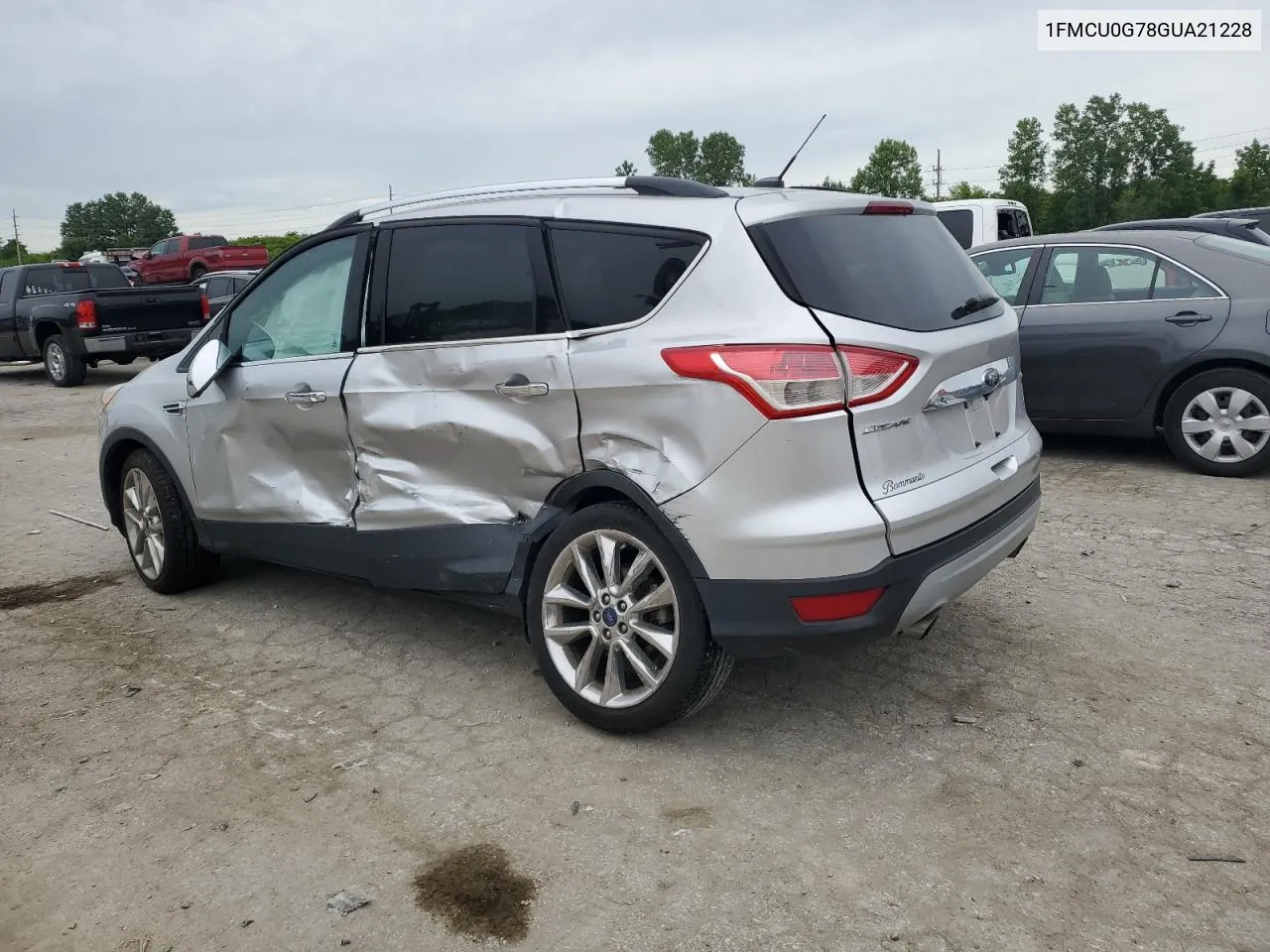 2016 Ford Escape Se VIN: 1FMCU0G78GUA21228 Lot: 61250654