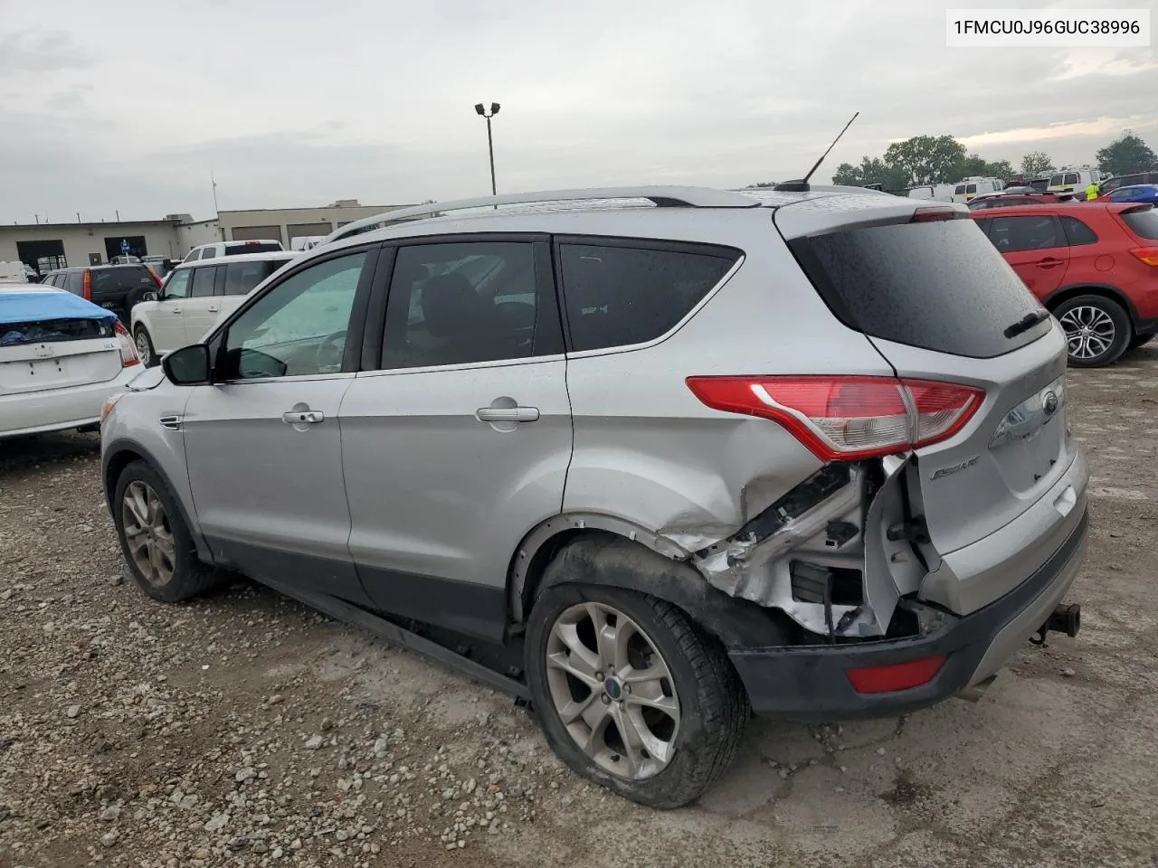 2016 Ford Escape Titanium VIN: 1FMCU0J96GUC38996 Lot: 61873304