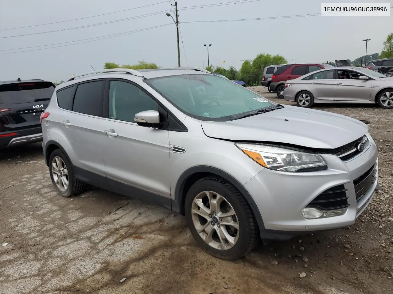 2016 Ford Escape Titanium VIN: 1FMCU0J96GUC38996 Lot: 61873304